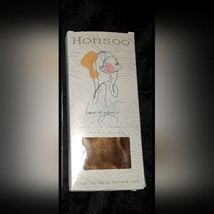 Clip in hair extensions